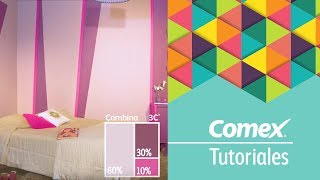 ▶️Aprende a combinar 3 colores en tus paredes [upl. by Hillell280]