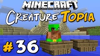 GHOST BOAT  Minecraft CreatureTopia Ep36 [upl. by Ssor318]