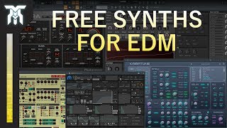 Best Free VST Synths for EDM amp Electronic Music 2020 [upl. by Wil]