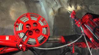 Sandvik DS421  Pioneer in cable bolting [upl. by Caniff]