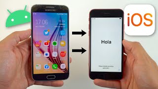 Como pasar DATOS de Android a iPhone sin PC Paso a Paso [upl. by Starbuck]