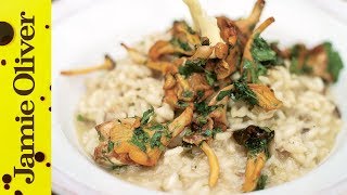 Jamies Perfect Mushroom Risotto [upl. by Fransen]