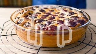 Cherry Clafoutis Recipe [upl. by Ramahs]