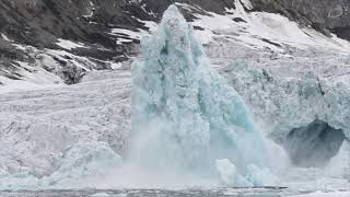 Enormous Glacier Calvings montage [upl. by Gael]