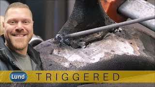 Stick Welding Cast Iron Repair with 6013 [upl. by Hazard]