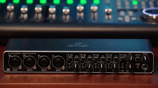 UPHORIA UMC404HD Audio Interface Overview [upl. by Fachan]