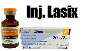 Lasix Injection  Emergency drugs  Furosemide [upl. by Anamor]