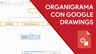 Diseñar Organigrama con Google Drawings [upl. by Aitenev545]