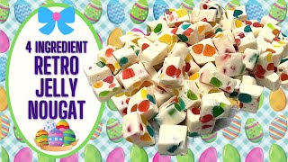 4 INGREDIENT RETRO JELLY NOUGAT BRACHS PICK A MIX COPYCAT [upl. by Lowrance]