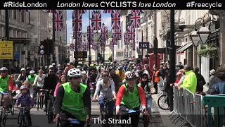 FreeCycle RideLondon Festival 2022 [upl. by Seldon]