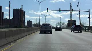 Hutchinson River Parkway Exits 15 to 1 southbound [upl. by Louth]