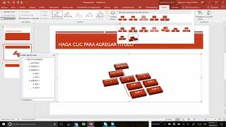 Crear un organigrama en PowerPoint 2016 [upl. by Ahcirt]