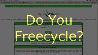 Do You Freecycle A Guide For Getting Free Stuff [upl. by Ynomrah708]