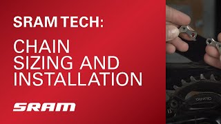 SRAM Tech Chain Sizing and Installation [upl. by Laup]