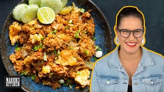 The OLD SCHOOL Thai fried rice recipe you should know about 💯  Marions Kitchen [upl. by Atinaej201]