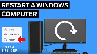 How To Restart A Windows Computer [upl. by Iorgos951]