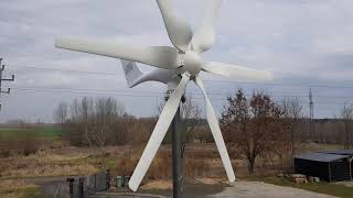 Elektrownia Wiatrowa Turbina Wiatrak Przydomowy Opłacalność Opinie Smaraad Wind Turbine 800W [upl. by Larret746]