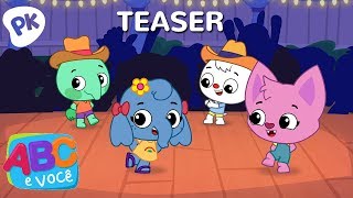 Teaser  ABC e você Bailão na Escolinha  Música Infantil  PlayKids [upl. by Moshe526]