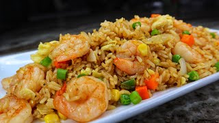 How to Make Shrimp Fried Rice EASY Chinese Fried Rice Recipe Better Than Take Out [upl. by Ybba]