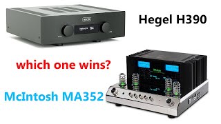 McIntosh MA352 vs Hegel H390 [upl. by Errecart476]