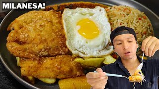 Milanesa de POLLO a la Cubana Clásica  Abelca [upl. by Abate]