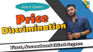 38 Price discrimination First degree second degree and third degree  by Hardev Thakur [upl. by Alfreda]