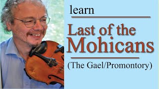 Last of the Mohicans fiddle lesson [upl. by Ayaros387]