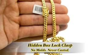 5mm Miami Cuban Link Chain HD Hand Made Custom Daniel Jewelry Inc [upl. by Schwartz]