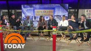 Mariska Hargitay IceT ‘Law amp Order SVU’ Stars Celebrate Its 400th Episode  TODAY [upl. by Eilujna]