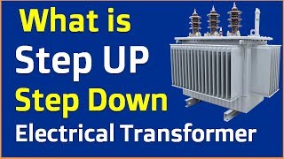 What is Step Up and Step Down Electrical Transformer in Hindi [upl. by Alfredo]