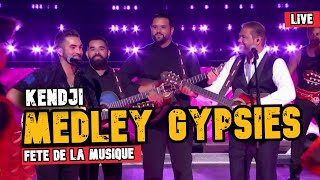 Kendji Girac Claudio Capéo amp Joseph Gautier  Medley gypsies  Fête de la musique 2021 [upl. by Jessee465]