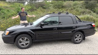 The Subaru Baja Turbo Is a Weird Fast Subaru Truck [upl. by Atcliffe]