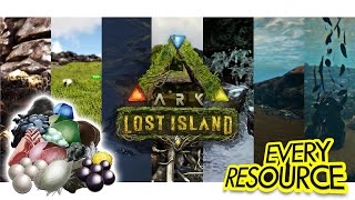 The BEST Resource Locations on Lost Island [upl. by Nightingale]