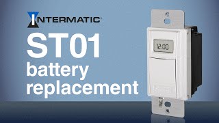 ST01 Programmable Timer Battery Replacement [upl. by Anjela]