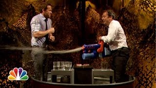 Water War Ryan Reynolds vs Jimmy Fallon Late Night with Jimmy Fallon [upl. by Paff796]