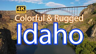 Colorful amp Rugged IDAHO  a 4K Travel Guide [upl. by Maloney]