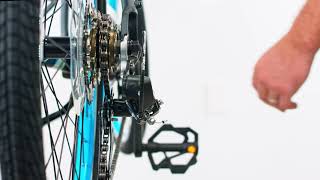 How to adjust Shimano Tourney Derailleur [upl. by Banwell682]