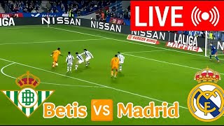 🔴LIVE  Real Betis vs Real Madrid  LaLiga 202425 Full Match Live Streaming Today [upl. by Jasisa513]