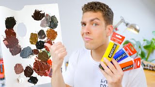 Comment faire du marron en peinture  JRAVQ 1 [upl. by Adnylam]