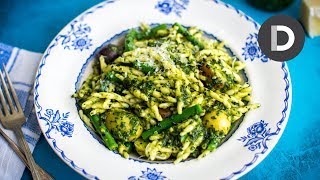 My BEST Pesto Pasta [upl. by Yhtamit]