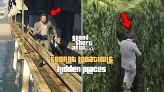 GTA 5  Best Secret Locations and Hidden Places TOP 20 [upl. by Yelrah]