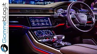 Audi A8 Interior The Tech Features Youve Never Seen [upl. by Aimit]