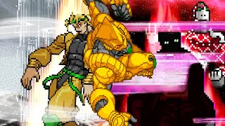 13 DIO VS Diavolo  Sprite Animation [upl. by Rehprotsirhc]