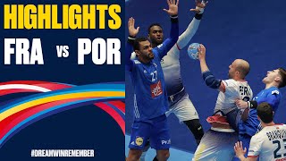 France vs Portugal Highlights  Day 2  Mens EHF EURO 2020 [upl. by Currey]