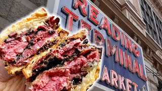 Best Hot Reuben Sandwich in Philly Hershels East Deli in Philly Is it better than Katz Deli NYC [upl. by Allisan]