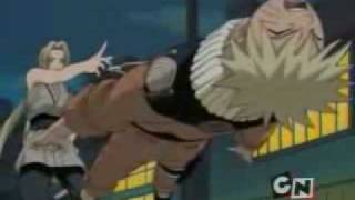 FULL FIGHT Naruto vs Tsunade part 1 english subbed [upl. by Eimrej]