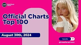 UK Official Singles Chart Top 100 August 30th2024 [upl. by Ami]