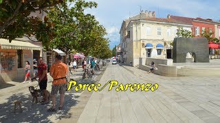 Kroatien  Istrien  Stadt Porec in HD [upl. by Foley]