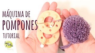 TIPS Cómo usar la máquina para hacer pompones [upl. by Norat]