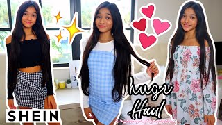 SHEIN CLOTHING HAUL AND TRY ON FOR TEENS 2020💗 [upl. by Corrianne223]